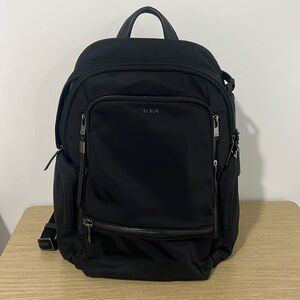 Tumi Celina Backpack in Black/Gunmetal